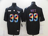 Nike Houston Texans #99 J.J. Watt Multi-Color Black Crucial Catch Vapor Untouchable Limited Jersey,baseball caps,new era cap wholesale,wholesale hats